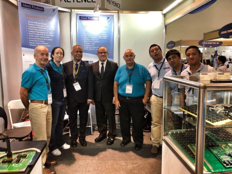 Abrel at PSECE 2018 in the Philippines